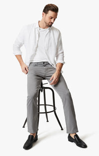Relaxed Straight Leg Pants - Shark Twill