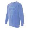 Memphis Strum Guitar Sweatshirt- bLUE (2X)