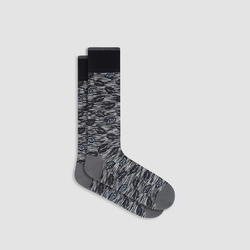 Autumn Leaf Mid-Calf Socks Bugatchi