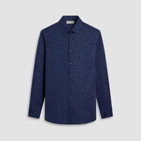 James Marbled OoohCotton® Shirt Bugatchi