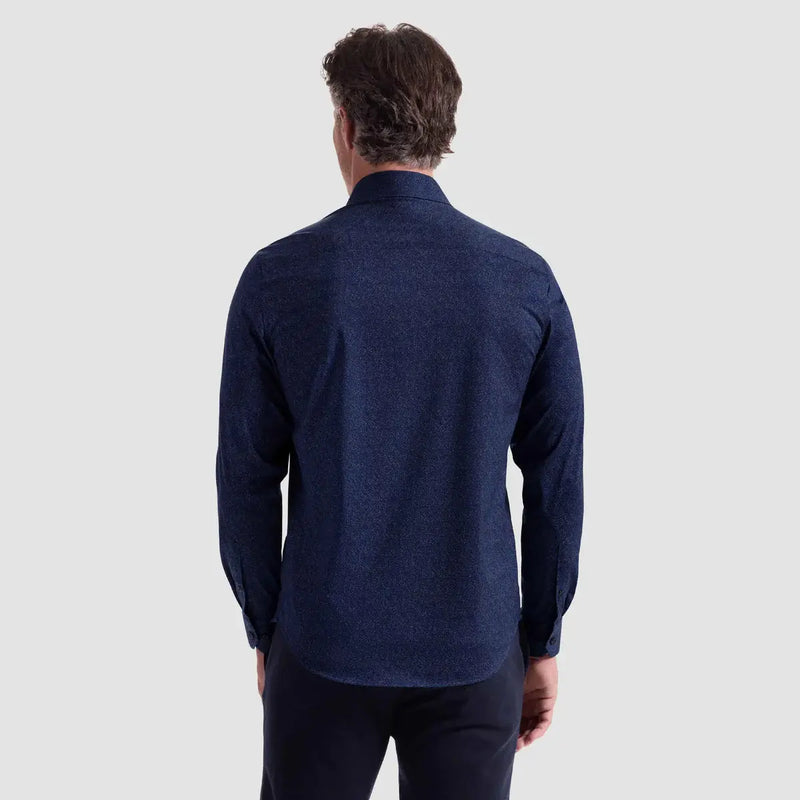 James Marbled OoohCotton® Shirt Bugatchi