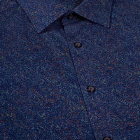 James Marbled OoohCotton® Shirt Bugatchi
