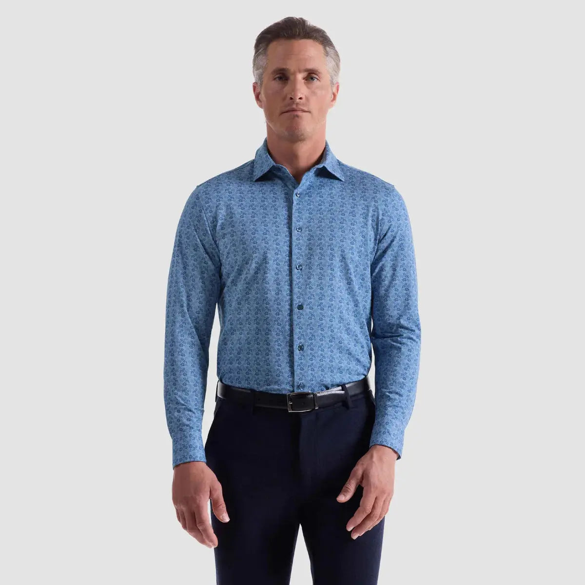 James Floral OoohCotton® Shirt Bugatchi