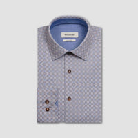 Jimmy Double-Sided Geometric & Solid OoohCotton® Shirt Bugatchi