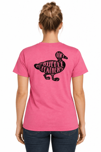 Don't Ruffle My Feathers Tee - Pink