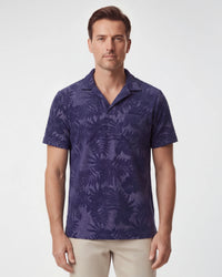 Johnny Towel Polo Shirt - Navy
