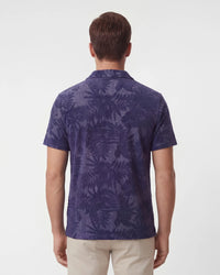 Johnny Towel Polo Shirt - Navy