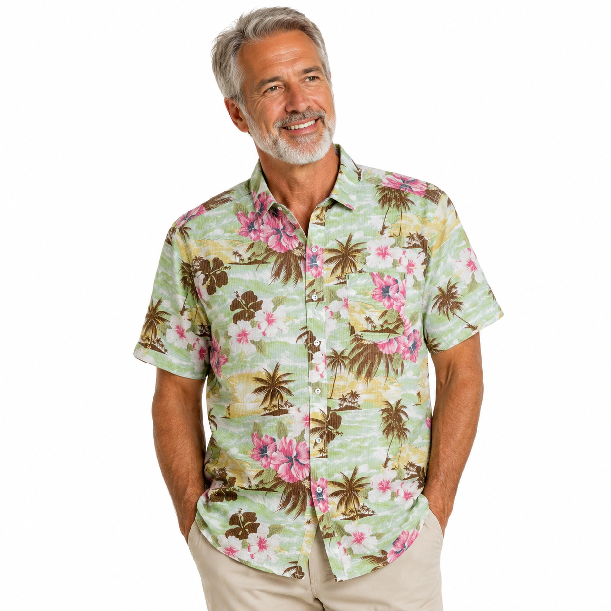Floral Pocket Shirt