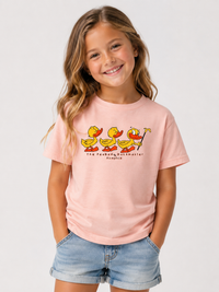 Youth Peabody Duck Master Tee - Peach