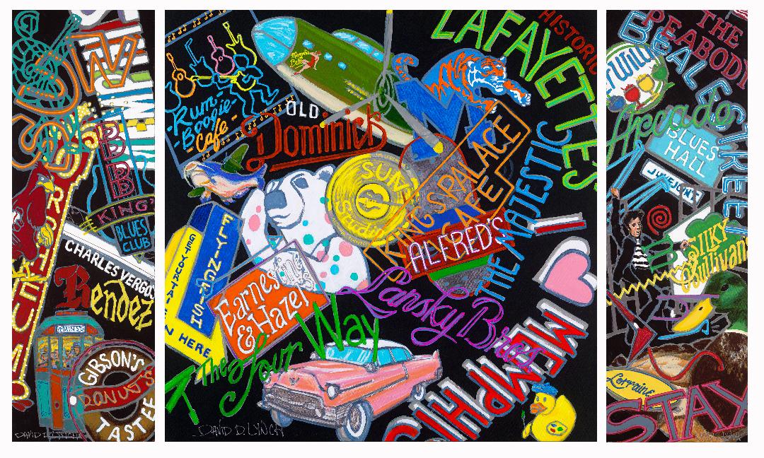 Memphis Mojo Art Print from David Lynch - Lansky Bros. | Lansky Bros.