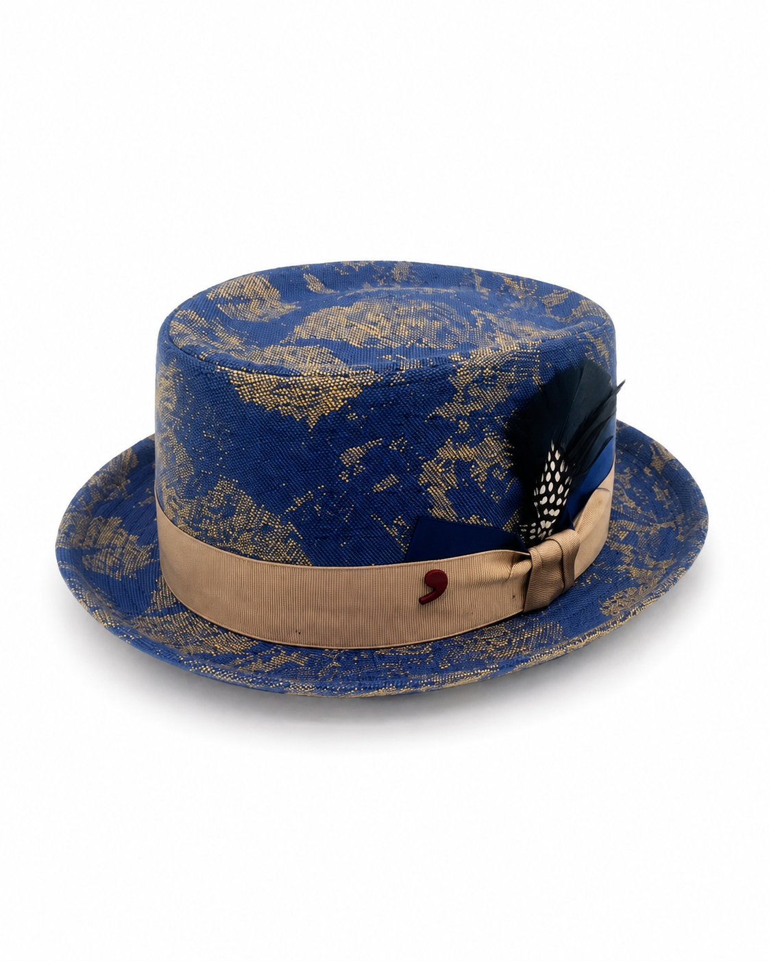 Romio Porkpie Metallic Hat