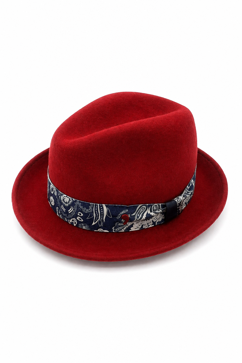 Tino Red Felt Hat