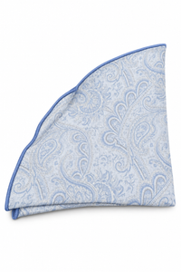 Paisley Silk Pocket Round