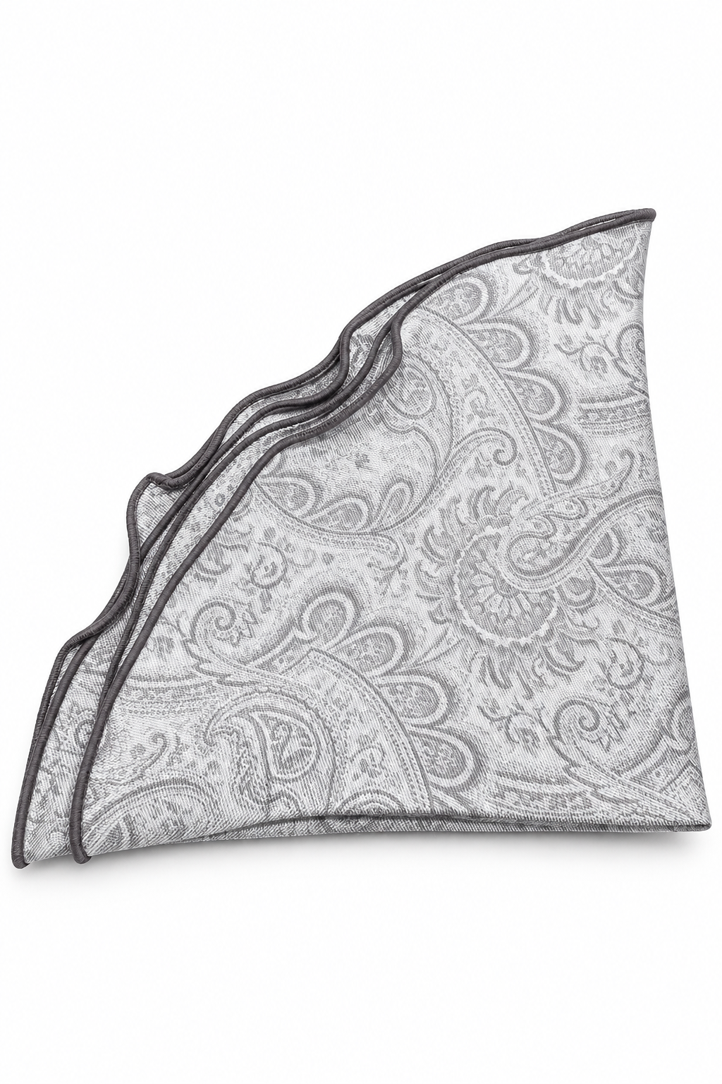 Paisley Silk Pocket Round
