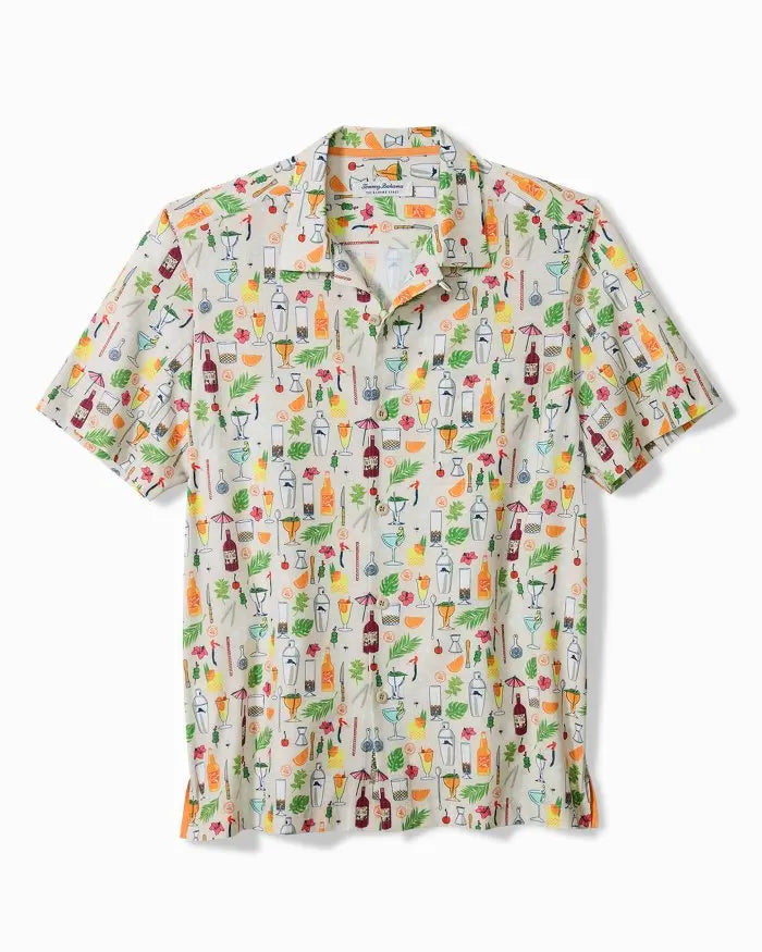 Bahama Coast Lemon Lounge IslandZone® Shirt Tommy Bahama