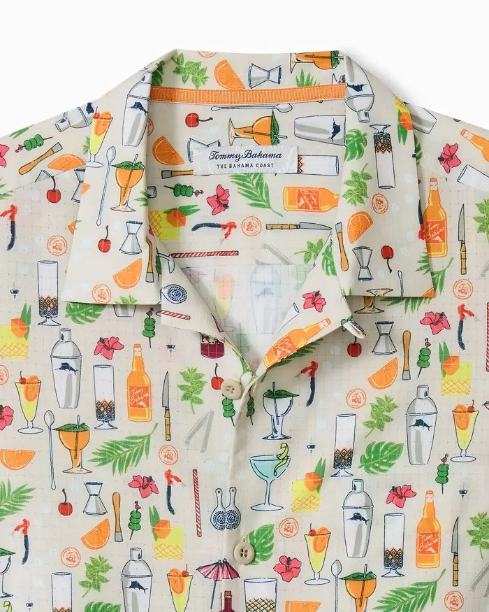 Bahama Coast Lemon Lounge IslandZone® Shirt Tommy Bahama