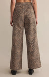 Marli Denim Leopard Pants Z Supply