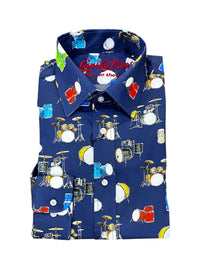 Drummer Sport Shirt Clothier to The King