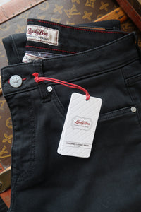 Clothier to the King Black Denim