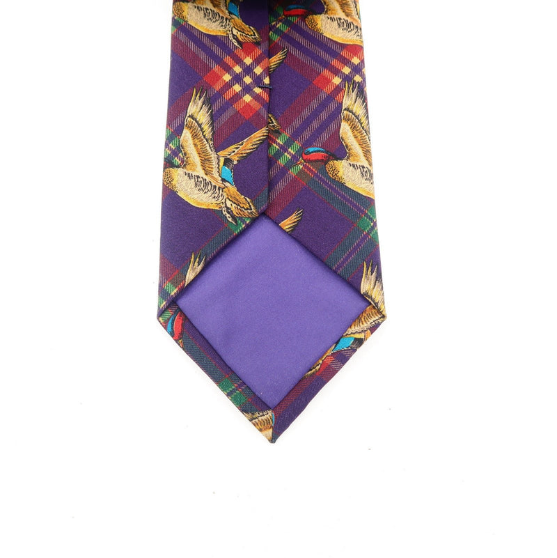 English Woven Silk 'Flying Mallard' Tie