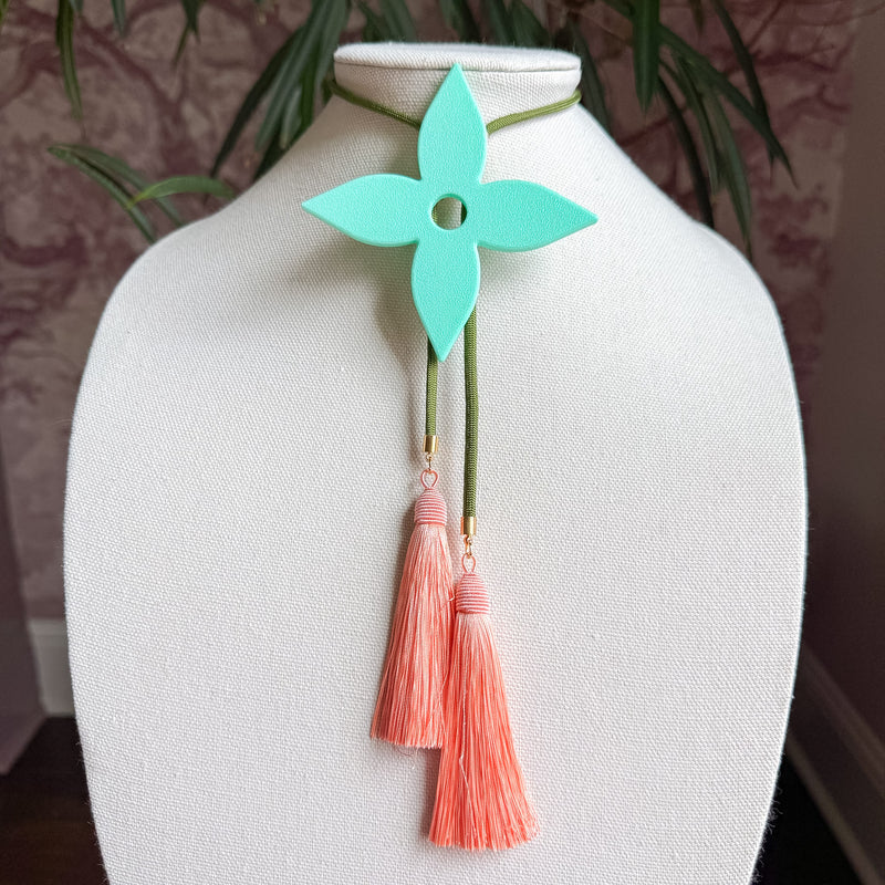 Ace of Diamonds Bolo Turquoise