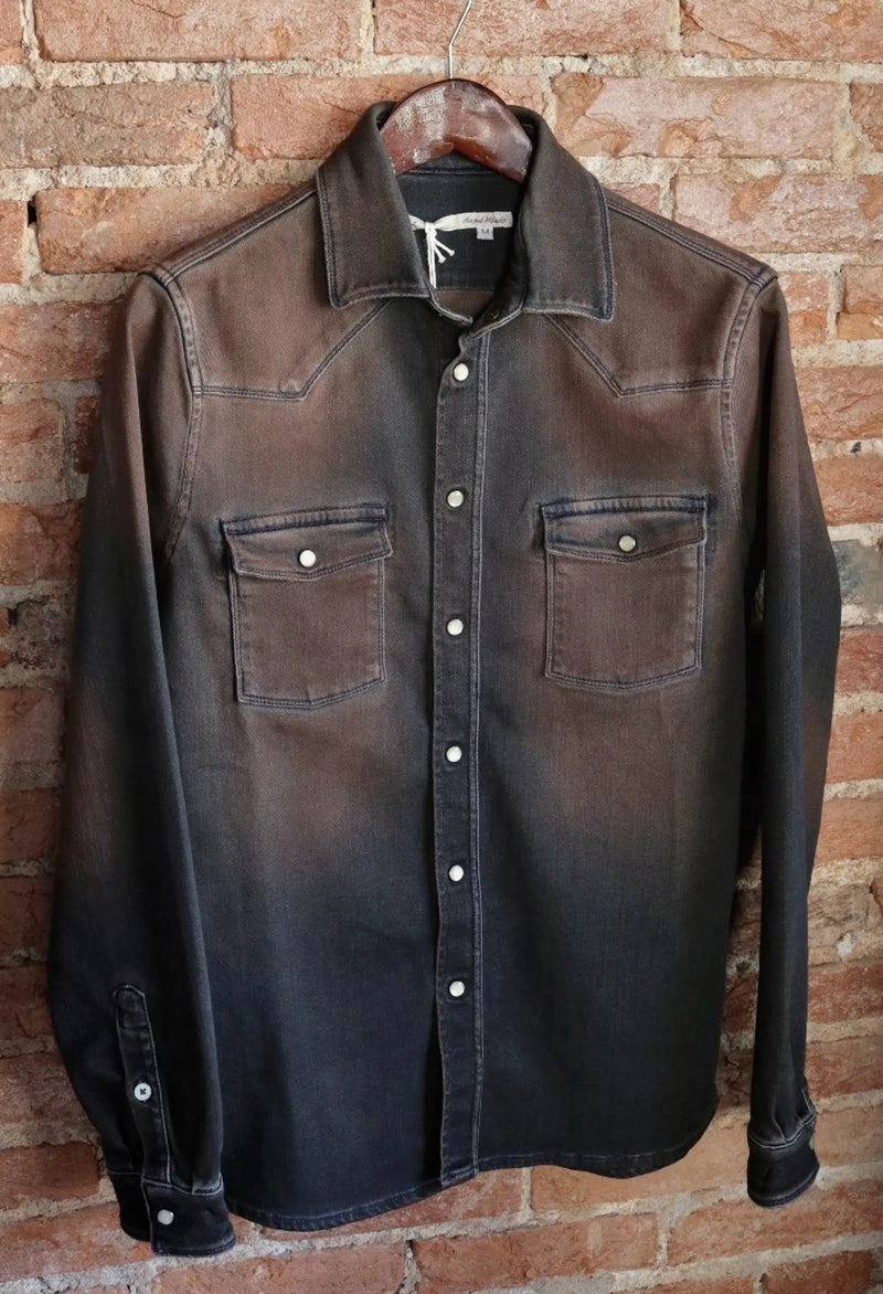 Roper Western Snap Shirt - Desert Teleria Zed