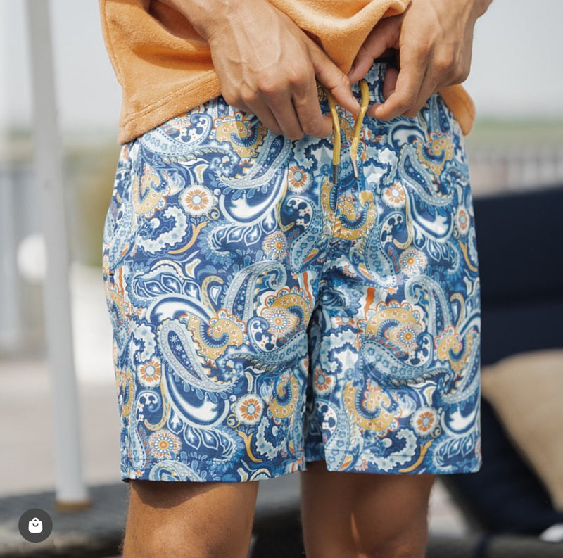 Paisley Swim Trunks