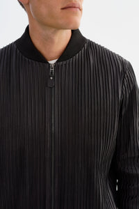 Jaco Black Leather Jacket Regency