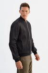 Jaco Black Leather Jacket Regency