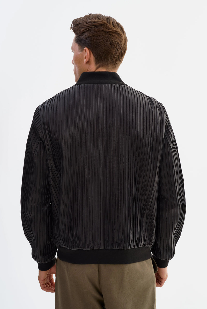 Jaco Black Leather Jacket Regency