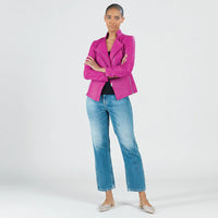 Liquid Leather™ Signature Jacket – Magenta