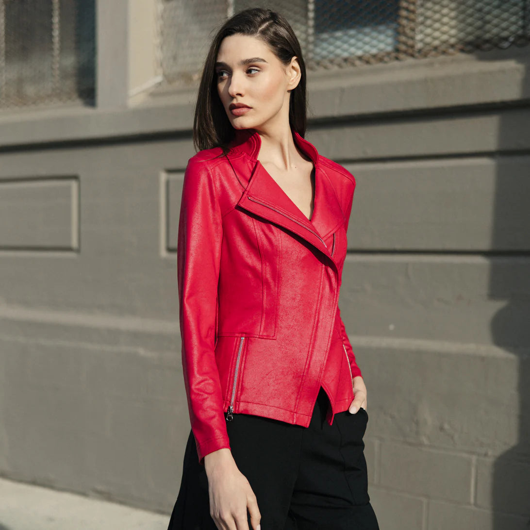 Liquid Leather™ Signature Jacket – Red