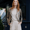 Metallic Liquid Leather™  Signature Jacket - Copper Clara Sun Woo