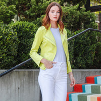 Liquid Leather™ Signature Jacket – Lime