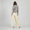 Sequin Knit Moto Jacket - Champagne Clara Sun Woo