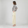 Sequin Knit Moto Jacket - Champagne Clara Sun Woo