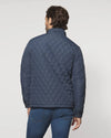 Juno Quilted Snap Jacket - Navy Grayers