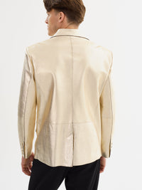 Joshua Gold Leather Jacket