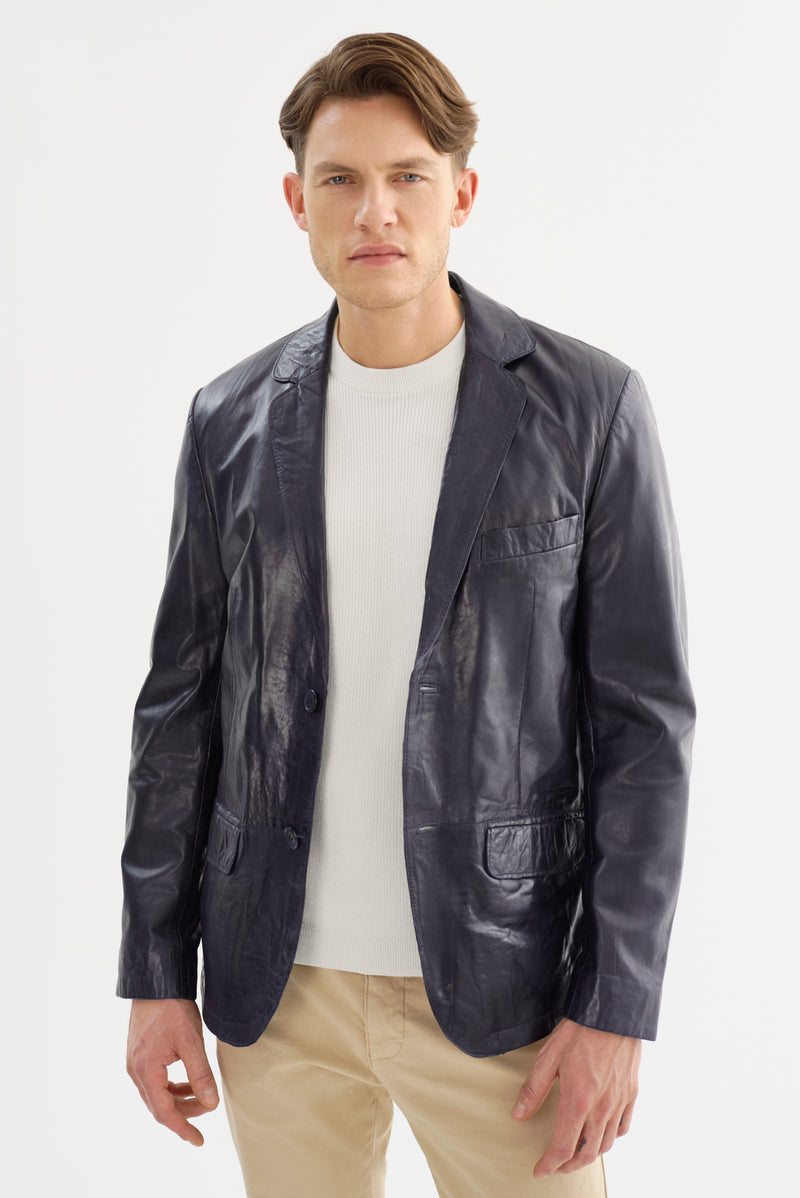 Joshua Lambskin Leather Jacket