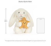 Cream Bunny with Star