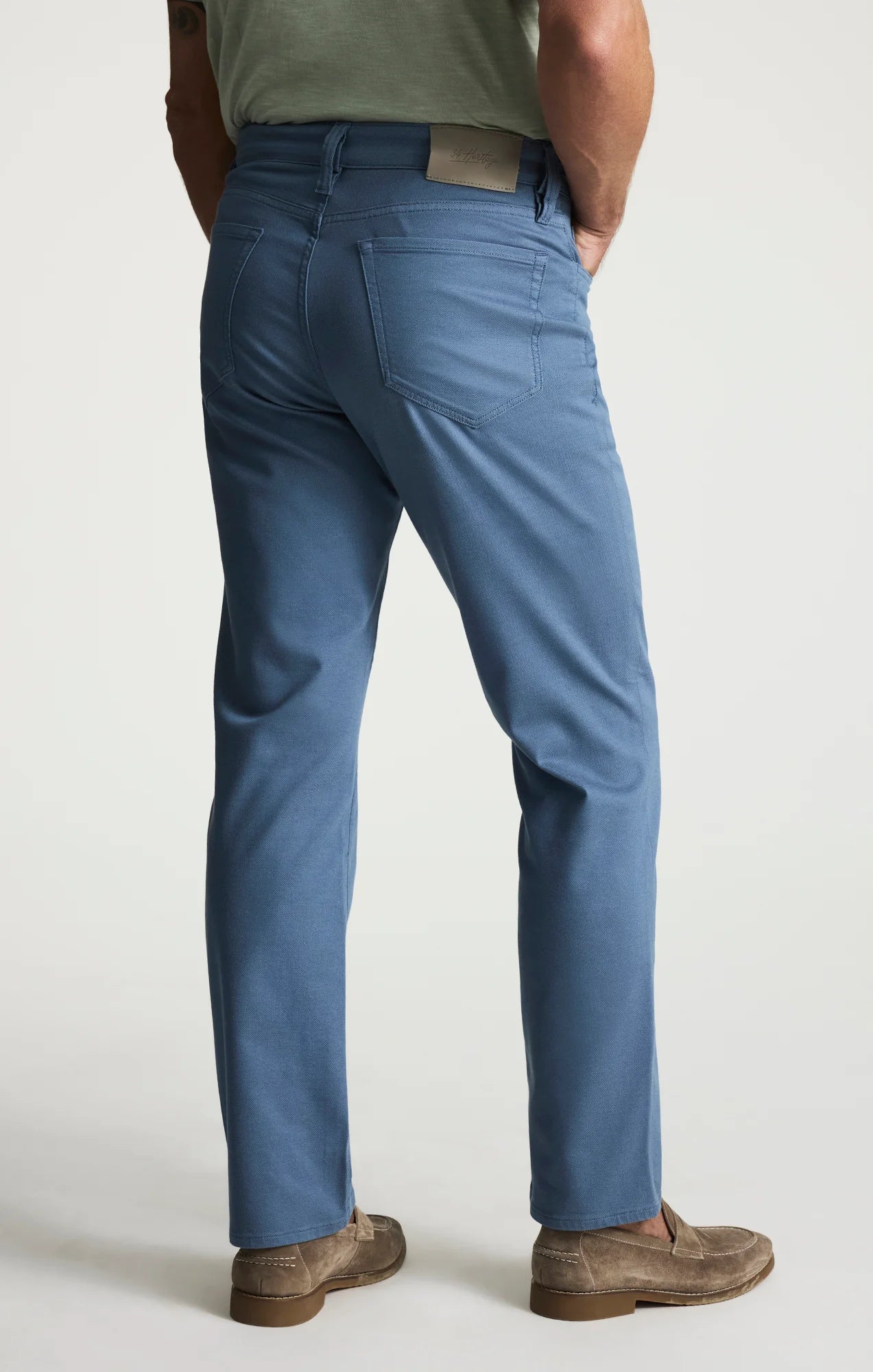 Relaxed Straight Leg Pants - Vintage Indigo Coolmax