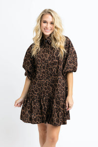 Leopard Ana Pocket Dress Karlie