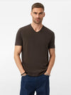 Miles V-Neck - Brown John Varvatos