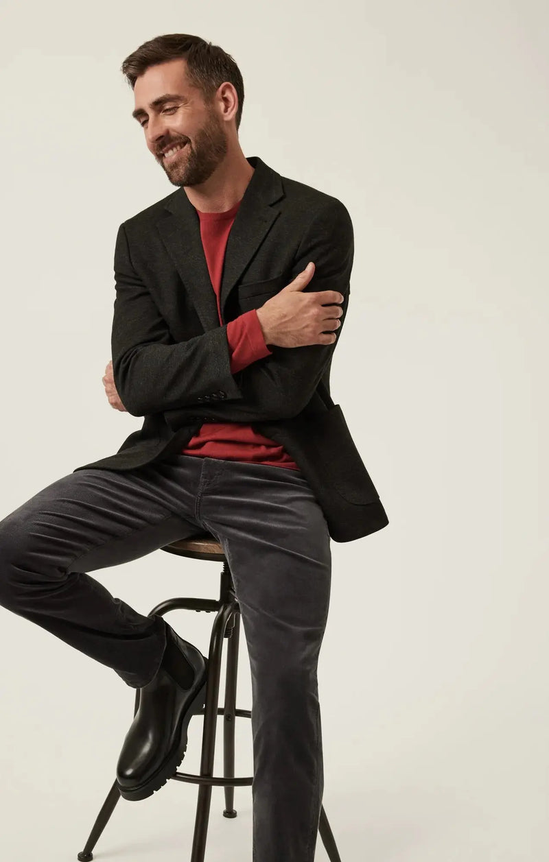 Charisma Pants - Charcoal Cord 34 Heritage