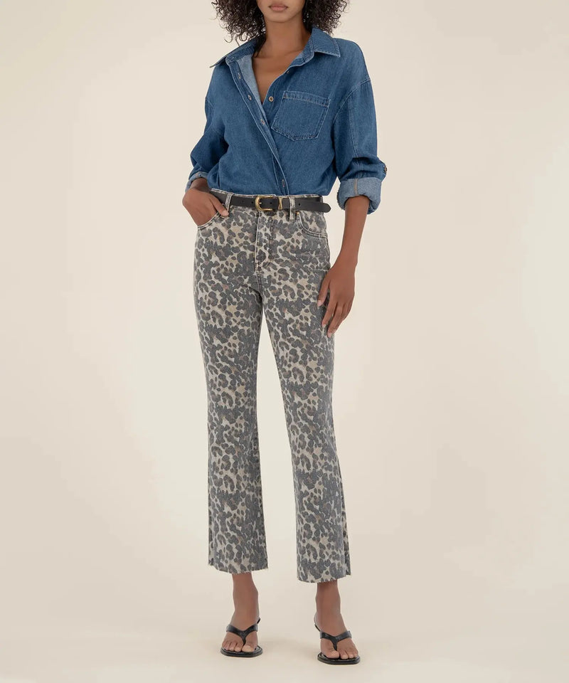 Kelsey High Rise Ankle Flare KUT
