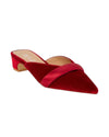 Kellan Heeled Mule - Red