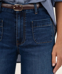 Meg High Rise Wide Leg w/ Patch Pockets KUT