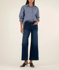 Meg High Rise Wide Leg w/ Patch Pockets KUT