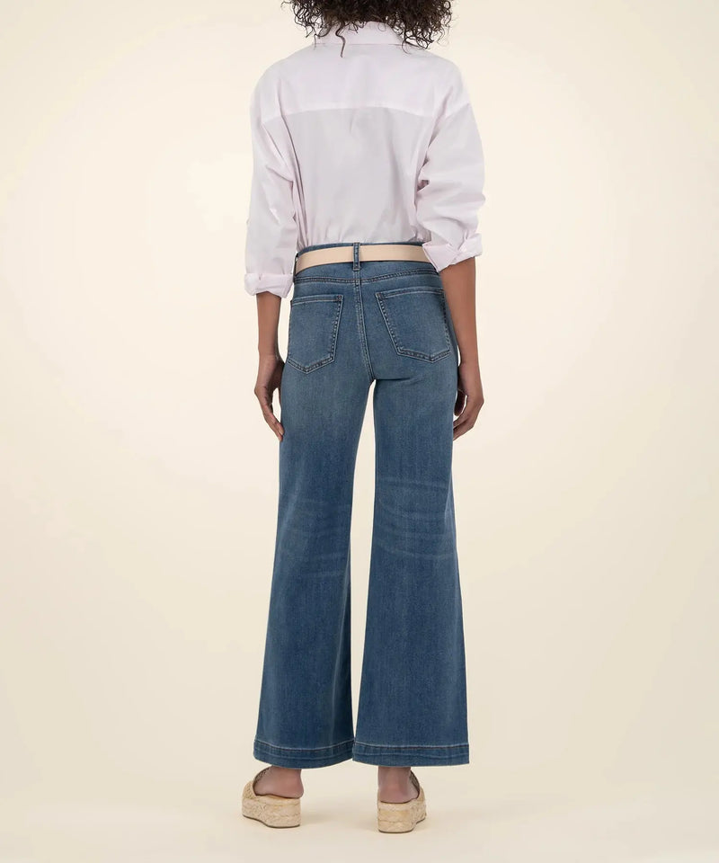 Meg High Rise Wide Leg w/ Patch Pockets - Loyalty KUT
