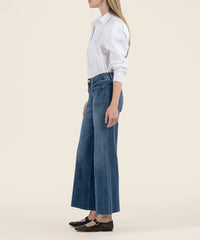 Meg High Rise Wide Leg - Fame W/Dk Base Wash